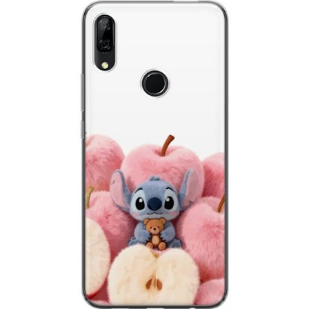 Yhteensopiva Puhelinkuori Huawei Huawei P Smart Z Värikäs kollaasi futuristisilla tyttöryhmän hahmoilla, sydämillä ja glitterillä nykyaikaisess