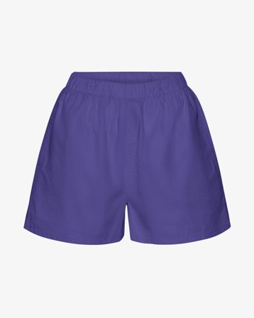 Women Organic Twill Shorts - Ultra Violet S