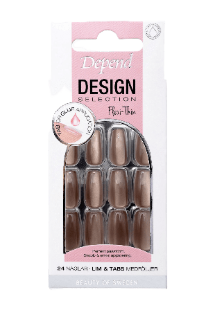 Depend Design Selection Royal Greige Short Coffin Nagellack Unisex 1ST