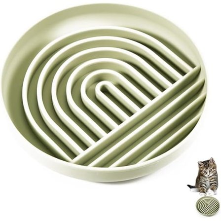 /EA/Langsomme Foder Hundeskåle, Langsomme Foder Skåle i Silikone til at Bremse Kæledyrs Spisehastighed Frosset Langsom Foder til Hunde og Katte