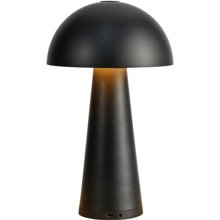 Markslöjd - Bærbar lampe Fungi matt Svart