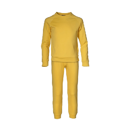 ISBJÖRN of Sweden Panda Chill Sweater & Pant 134cl-176cl T-shirts toppar Unisex Gul 170/176