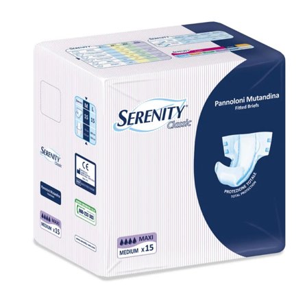 Serenity Classic Pannolone Incontinenza Mutandina Maxi Taglia