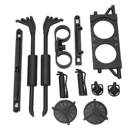 RC-auton koristeluikkunan sisustuskoristeellinen pakoputkisarja ZD Racing DBX-07 1/7 RC-ajoneuvoon