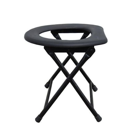 1 st Utomhus Camping Resa Bärbar Hopfällbar Toalett Husvagn 35*35Cm Au Lager