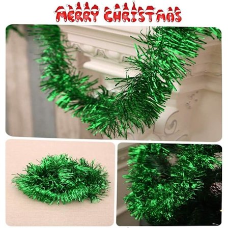 20-delt sett med julekrans av ståltråd, vridd ståltrådskrans, juletrepynt, bursdag, bryllup, nyttårsdekorasjoner, festutstyr