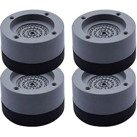 4 st Anti-vibrationsdynor Universal Tvättmaskin Anti-vibrationsdynor Fot Stabilisator Sockel För Tvättmaskin Kylskåp
