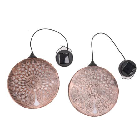 Ulkoilmaan ripustettava varjovalo 2 kpl Aurinkokäyttöiset riippuvalot pihan koristeluun