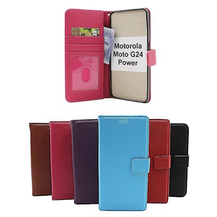 New Standcase Wallet Motorola Moto G24 Power
