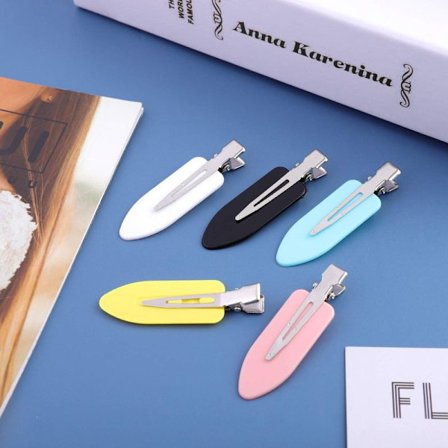 No Bend hårklämmor Stylingklämmor Hårklämma Lockar stift Ingen veck Hårklämma Lock