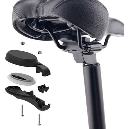 Dolt AirTag Cykelfäste för Sadel Anti-Tyveri GPS Tracker Kompatibel med Apple til Mountainbike og Racercykler