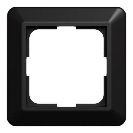 Elko EKO40013 RS Kombinasjonsramme svart 1-rom, Strømbrytere & vegguttak