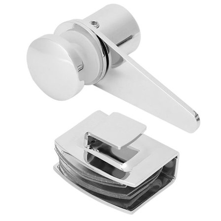 Kylpyhuoneen suihkuhuoneen lasioven salpaovi KLB