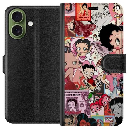 Kompatibelt Lommeboketui til Apple iPhone 17 Betty Boop