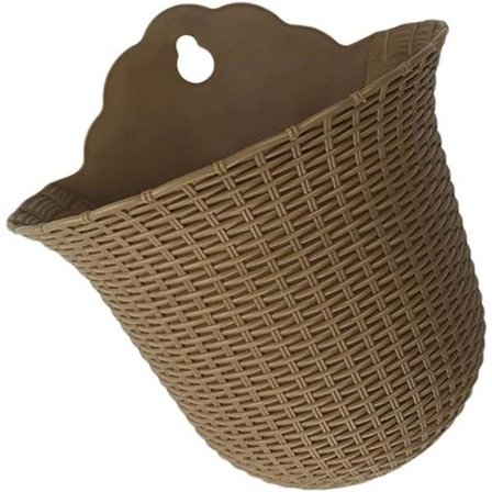 Hengende blomsterpotter Blomsterpotte Veggmontert Plast Blomsterpotter for innendørs utendørs hagedekorasjon