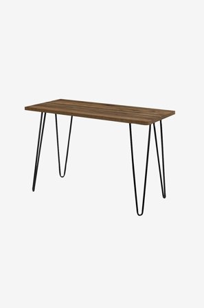 Dorel Home - Databord Owen Retro - Brun - Skrivebord - Fra Homeroom