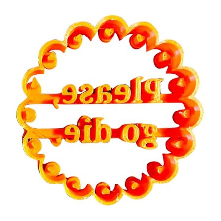 Cookieforme med gode ønsker Cookieform med sjove og respektløse fraser Cookieforme til bagning