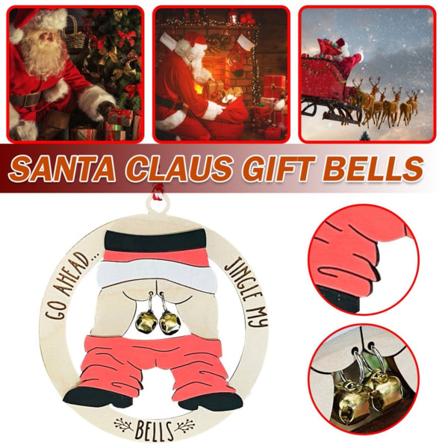 Hauska lahja - Jingle My Bells Naughty Santa Butt Holiday Tree Ornam