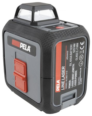 PELA 544412 Linjelaser grön, med fäste, Laserinstrument