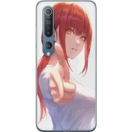 Xiaomi Mi 10 5g Genomskinligt Skal Makima Chainsaw Man