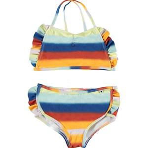 Molo Tiny Rainbow Nanda Bikini 98/104 cm - Swimwear and coverups - 98/104 cm - Blue - Mädchen