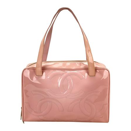 Chanel Vintage Pre-owned Shoulder Väska rosa, Dam Vintage Väskor, Dam, Storlek: ONE SIZE