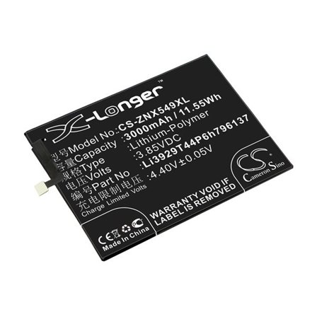 Batteri for SmartPhone, Mobil for Nubia Z11 Mini S, Z11 Mini S Dual SIM og andre.