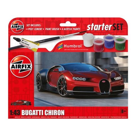 Airfix 1:43 startsæt - Bugatti Chiron