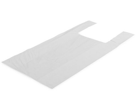 Polynova Shoppingkasse med handtag vit 500/fp - Lyreco - Emballage och lagerutrustning - Bärkassar och Påsar - Bärkasse - Hängsel