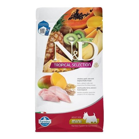 Farmina N&D Dog Mini Tropical Selection Chicken Per Cani Adulti