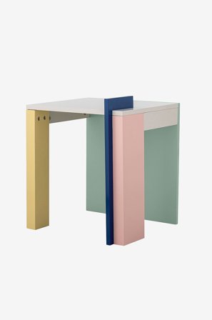 Bloomingville - Banjo Sidebord - Flerfarget - Småbord - Fra Homeroom