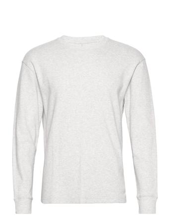 Anf Mens Knits Neulepaita Pyöreä Kaula-aukko Harmaa Abercrombie & Fitch