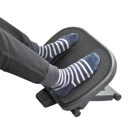 Rootz Fodstøtte Fodstøtte - Sort - Hofter - 17,71 cm x 13,38 cm x 6,49 cm