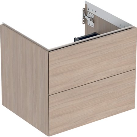 Geberit ONE 505.261.00.5 Kommod 60 x 47 cm, 2 lådor Ek, Badrum