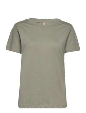 Sc-Derby T-shirts & Tops Short-sleeved Vihreä Soyaconcept