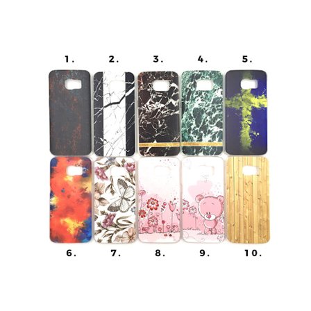 Skal med motiv Samsung S6 Edge