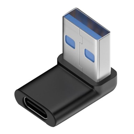 USB 3.0 han til type C hunadapterstik USB 3.0 header 90 grader op og ned