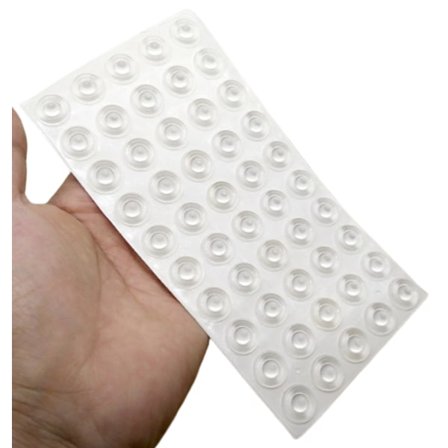 Selvklæbende dørstop Beskyttelsespuder 100-pak