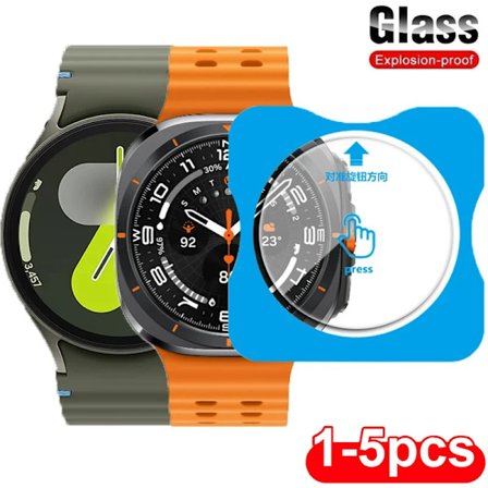 Härdat Glas För Samsung Galaxy Watch 47mm 40mm 44mm 45 46 43mm 42mm Premium Skärmskydd Galaxy Watch Ultra 7 6 5 4 Glas