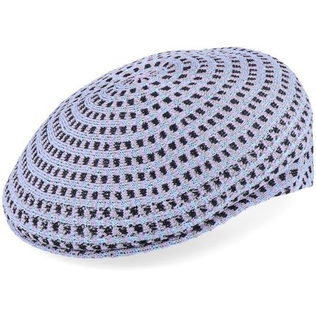 Kangol - Lila flatcap Keps - Geo Board 504 Digital Lavender Flat Cap @ Hatstore