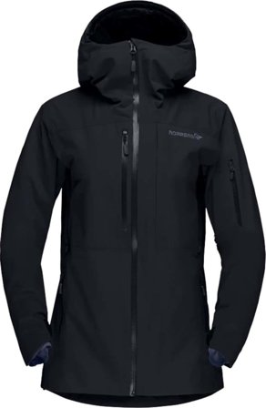 Norrøna Women's Lofoten Gore-Tex Insulated Jacket Women lined ski jackets Black L