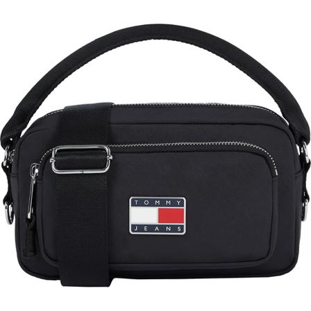 Tommy Hilfiger Crossbody Festival Sort, Dame Skuldertasker, Størrelse: ONE Size
