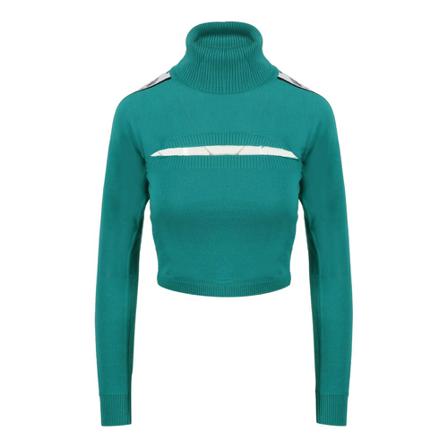 Chiara Ferragni Collection Logo Tape Knitted Set grön, Dam Toppar, Dam, Storlek: S