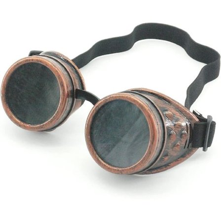 Goggles Steampunk Svetsning Gotisk Cosplay (Koppar)