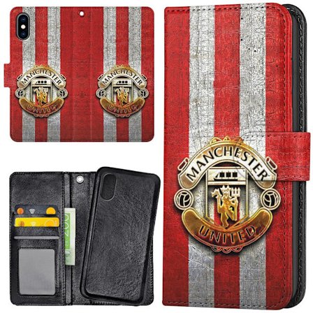 iPhone XR - Lompakkokotelo/Kuoret Manchester United