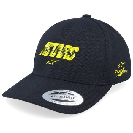 Alpinestars - Svart adjustable Keps - Angle Velo Tech Black Adjustable @ Hatstore