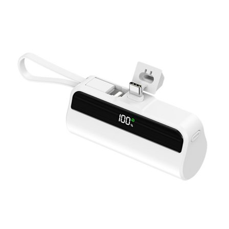 Power Bank-hus Nødstrømbank-etui Effektiv 22,5W strøm for reisende