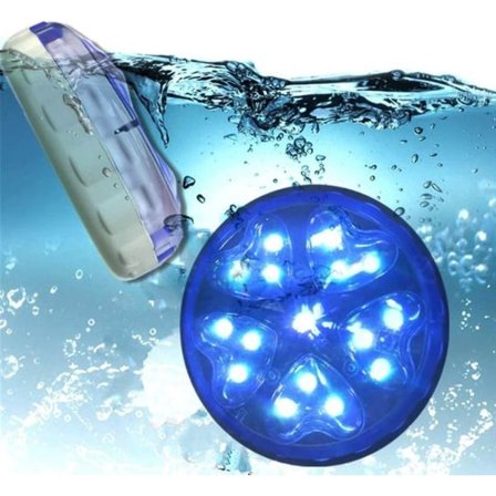 Swimmingpool lys, indtrækkelig LED-lys med fjernbetjening, vandtæt