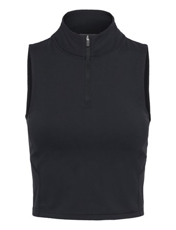 Form Soft Touch 1/2 Zip Tank Black 2XU