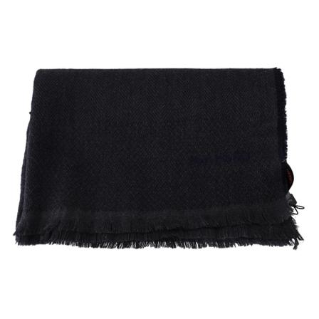 Missoni, Wool Knit Scarf Zwart, Heren, Maat:ONE Size
